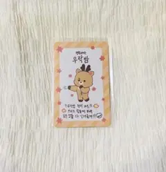 RIIZE PARK 特典 ラッキーカード トレカ ウラッバム ソンチャン