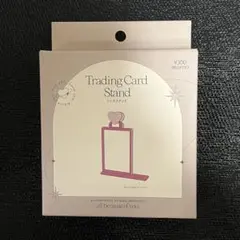 3COINS オフィ活トレカスタンド 推し活 レッド