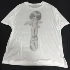 nerd out xu girl is angel シースルーtシャツ 半袖