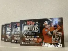 2025 Archives Signature Series Active 未開
