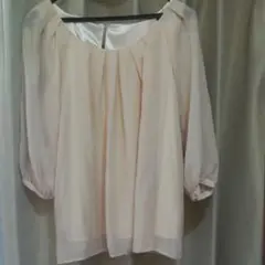 シフォンブラウス　M