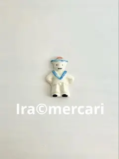 クラムシー　水兵さんのフェーブ　フェーヴ　ミニチュア　陶器　フランス製　工房