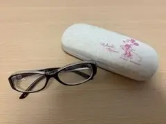 ミニー メガネケースと花粉用メガネセット