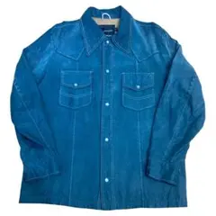 70s JC Penney jacket スナップボタン　深緑M