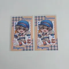 WINDBREAKER 兎耳山丁子 チェックセーラー ミニブロマイド