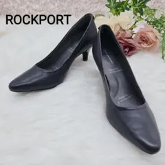 ✨️未使用級✨️ロックポート 本革 パンプス ハイヒール 23cm ダークグレー