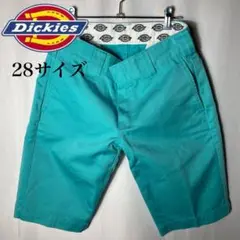 Dickies ハーフパンツ 28サイズ　ブルー ティファニーブルー　S