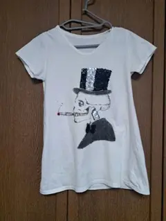パンクロックなドクロのヴィンテージTシャツ
