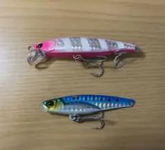 ダイワ ウォブリア80S サムライメタルバイブ