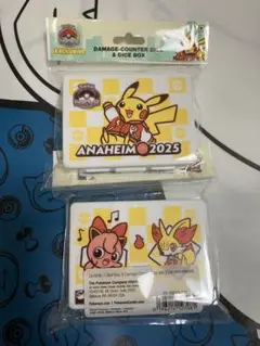 【WCS2025 ポケモンカード アナハイム】 ダメカンケース　2個セット