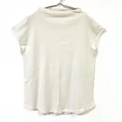 【イッツインターナショナル】Tシャツ ボトルネック綿100％ フレンチスリーブF