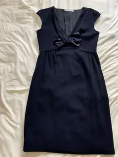 valentino♡ヴァレンティノ ファーストライン 濃紺 ワンピース 38