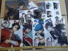刀剣乱舞 クリアポスター、クリアファイル、ミニ色紙、シール