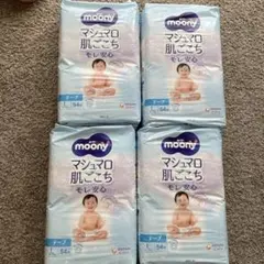moony マシュマロ肌ごこち テープ 54枚×4パック