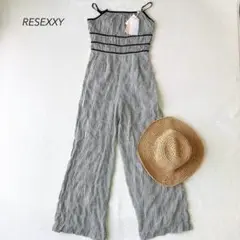 リゼクシー　24SS 新品　シフォンキャミコンビネゾン　ミックス　手洗い可