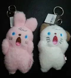 ムンクアニマル　白ねこ＋うさぎ　まとめ売り