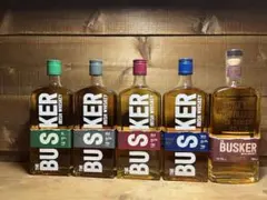 新品未開封　バスカー　ウイスキー　2本セット　青赤 バスカー 緑＆赤 飲みくらべ2本セット 700ml 各1本 アイリッシュ