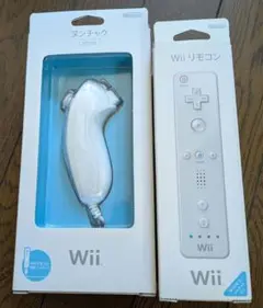 Wii 専用リモコン＆ヌンチャク ホワイト