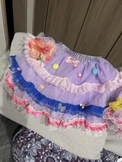 カラフル フリルスカート 110