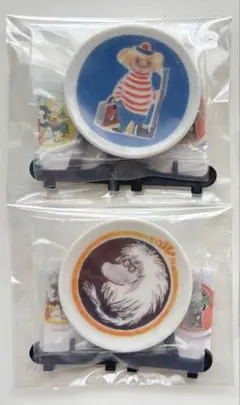 トーベとムーミン展会場限定 豆皿ガチャ2点セット