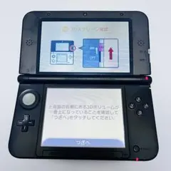 3DSLL 本体 ブルーブラック　充電器難あり