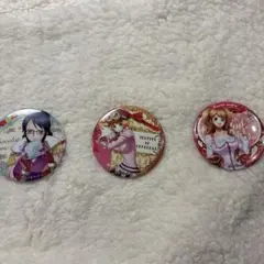 キャラクター缶バッジ3個セット