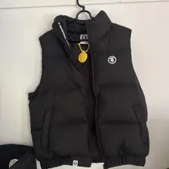 ABATHINGAPEブラック ダウンベスト