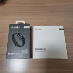Fitbit Inspire 3 ブラック 本体