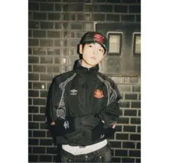 2025年最新】9090×UMBRO emblem nylon jacket blackの人気
