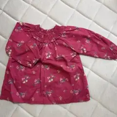 futafuta　Black　Closet　チュニック　長袖　ワインレッド