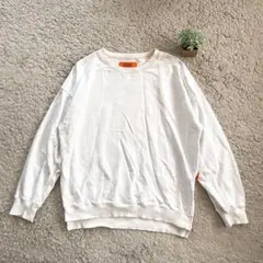 美品✨【UNIVERSAL OVERALL】スウェット サイドジップ トレーナー