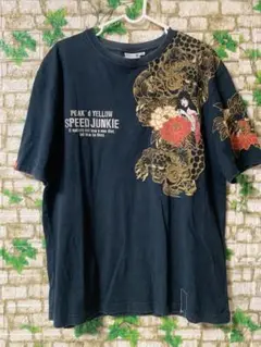 値下げ　PEAK'D YELLOW グラフィックTシャツ 44