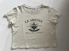 【美品】韓国ブランド　LE AREVEY 半袖Tシャツ　S