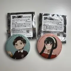 SPY×FAMILY スパイファミリー 缶バッジ 万博 ダミアン ヨル