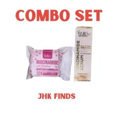 BMRS NIACINAMIDE SOAP& SERUM SET Freesf