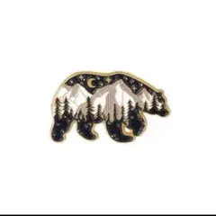 キャンプクマ森　ピンバッジ　ピンズ