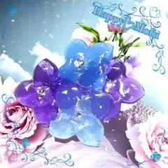 ♥うるるん♥紫陽花ヘアゴム♥