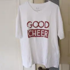 リッカロゴVネックTシャツゆったりサイズ