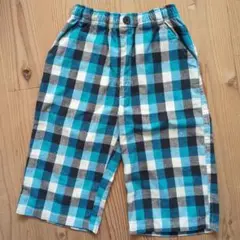 チェック柄 ハーフパンツ 140cm