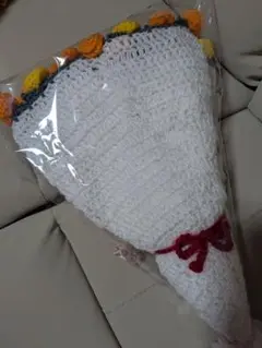 ホワイトコーン型ブーケ