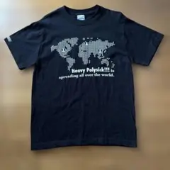 POLYSICS Heavy Polysick プリントTシャツ 黒 メンズS