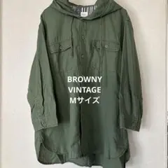 BROWNY VINTAGE (ブラウニーヴィンテージ)　パーカー　7分袖シャツ