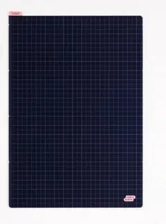新品 ほぼ日の下敷き ネイビー*ピンク ほぼ日手帳 カズンサイズ用