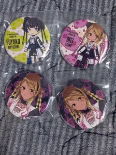 アイマス　シャニマス　缶バッチ　4点　ストレイ　黛冬優子　めい