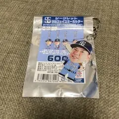 埼玉西武ライオンズ　シークレット　デカフェイスキーホルダー　炭谷銀仁朗