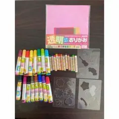 27色水性マーカーと透明色紙セット