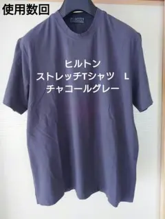【セール】ヒルトン HILTON ストレッチ半袖Tシャツ　L