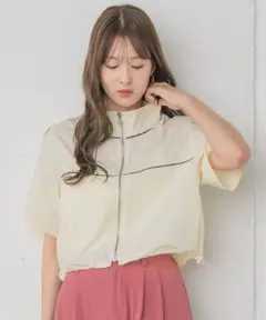 ☆RETROGIRL メッシュ切り替えナイロンBZ