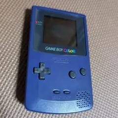 ゲームボーイカラー　パープル　本体のみ　ジャンク品