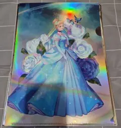 藤ちょこ ディズニープリンセス ランダム オーロラ クリアファイル シンデレラ
